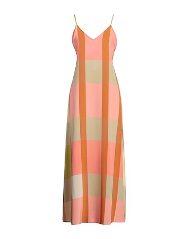 MOMONÍ Long dress Pink 100% Silk