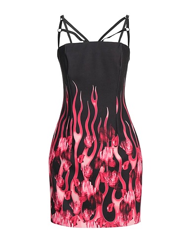 JOHN RICHMOND Sheath dress Fuchsia 97% Polyester, 3% Elastane