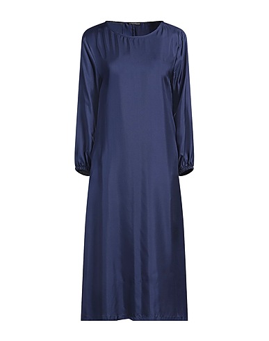 LAURA URBINATI Vestito in Seta Blu navy 100% Seta