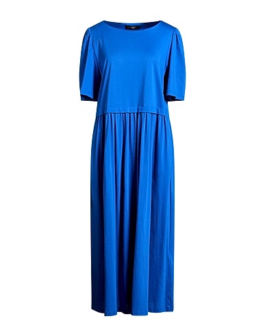 WEEKEND MAX MARA Vestiti party AZZURRO 100% Cotone