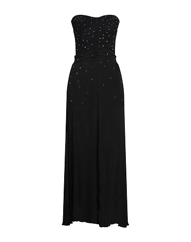 FORTE_FORTE Long dress Black 100% Silk