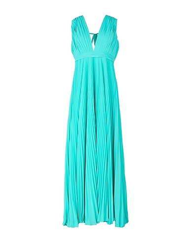 MUSANI Langes Kleid Tūrkis 100% Polyester