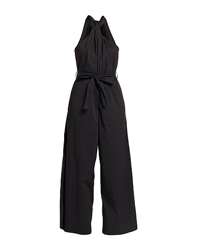 MEIMEIJ Jumpsuits and Overalls Black 71% Cotton, 25% Polyamide, 4% Elastane