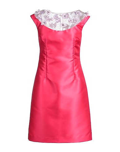 MANUEL DEL REI Short dress Fuchsia 100% Polyester