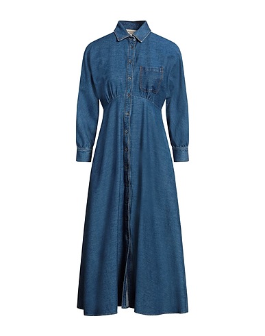 WEEKEND MAX MARA Denim dress Blue 100% Cotton