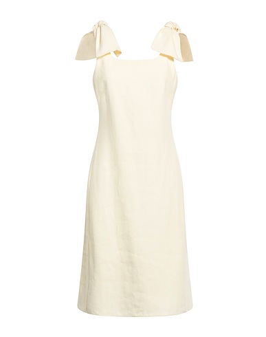 CHLOÉ Elegant dress Cream 100% Linen
