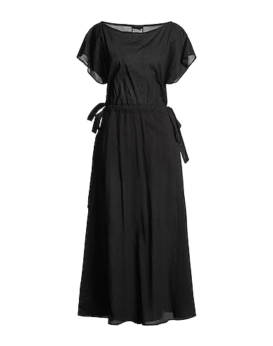ALESSIA SANTI Long dress Black 100% Cotton