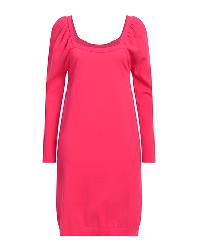 LIU •JO Sheath dress FUCSIA 62% Viscose, 38% Polyester