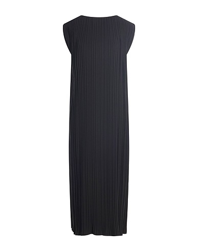 ALPHA STUDIO Long dress Black 100% Polyester
