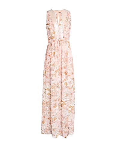 LUCKYLU  Milano Long dress Blush 100% Polyester
