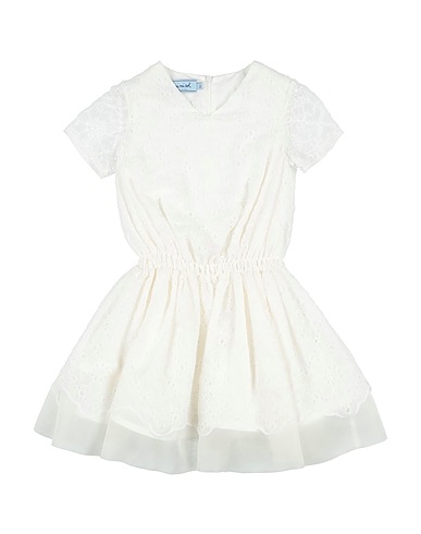 MIMISOL Dress White 100% Silk