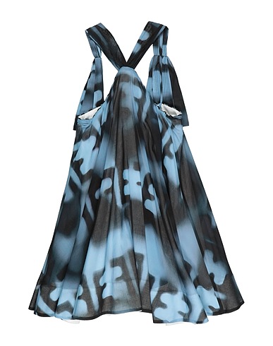 ELISABETTA FRANCHI Dress LA MIA BAMBINA Slate blue 100% Cotton