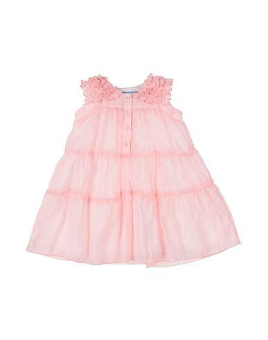 MIMISOL Vestido para bebé  Pink 100% Polyester, Viscose, Polyamide