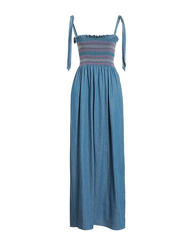 CALIBAN DRESSES Blue 100% Cotton