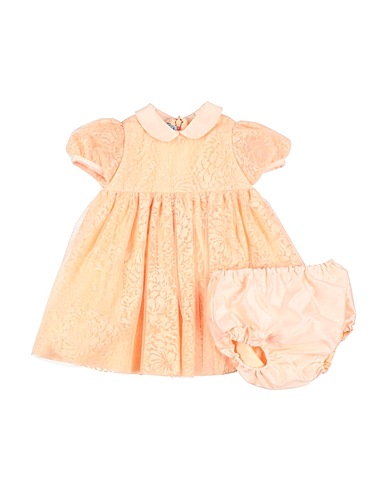 MIMISOL Vestido para bebé  Salmon pink 100% Silk, Polyamide, Polyester