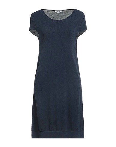 BASE Kurzes Kleid Nachtblau 71% Viskose, 29% Nylon