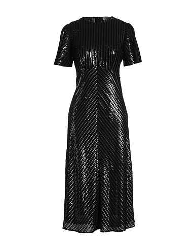 MICHAEL MICHAEL KORS Midi dress Black 55% Recycled polyester, 45% Polyester, Polyethylene