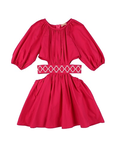 ELISABETTA FRANCHI Dress LA MIA BAMBINA Fuchsia 100% Cotton