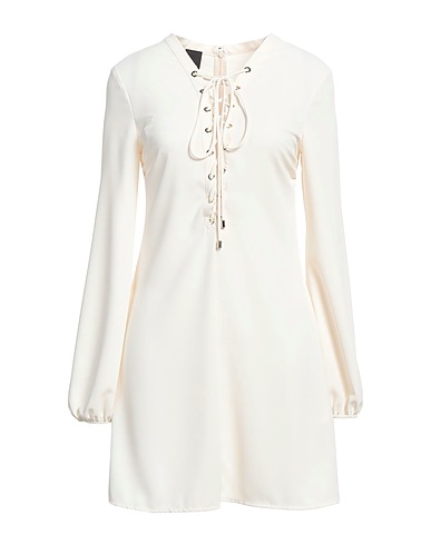PINKO Kurzes Kleid Elfenbein 100% Polyester