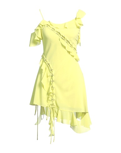 ACNE STUDIOS Vestito corto Verde lime 100% Poliestere
