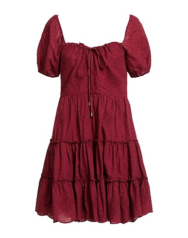 REBEL QUEEN by LIU •JO Vestito corto Bordeaux 100% Cotone