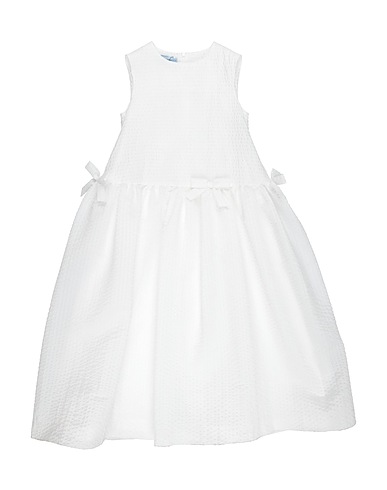 MIMISOL Kleid Weiß 62% Polyester, 38% Polyamid