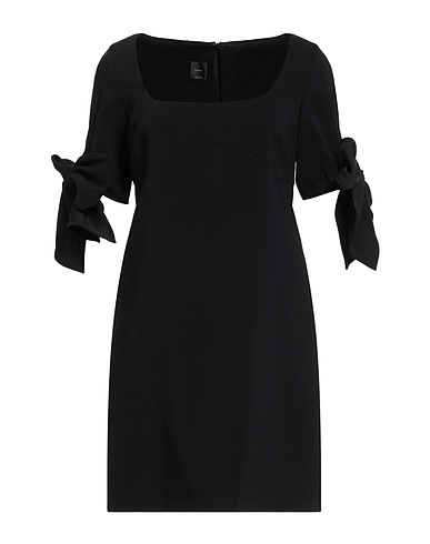 PINKO Short dress Black 98% Polyester, 2% Elastane