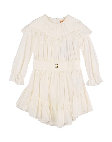 ELISABETTA FRANCHI Dress LA MIA BAMBINA White 100% Cotton