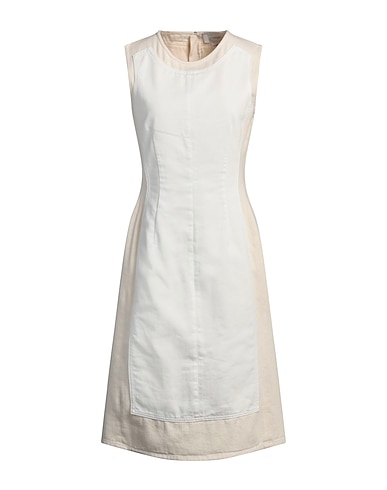 SPORTMAX Midi dress Off white 100% Cotton