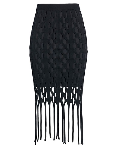 PINKO Midi skirt NERO 80% Polyamide, 20% Elastane