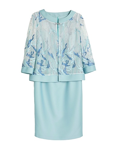 MUSANI Suit Sky blue 100% Polyester