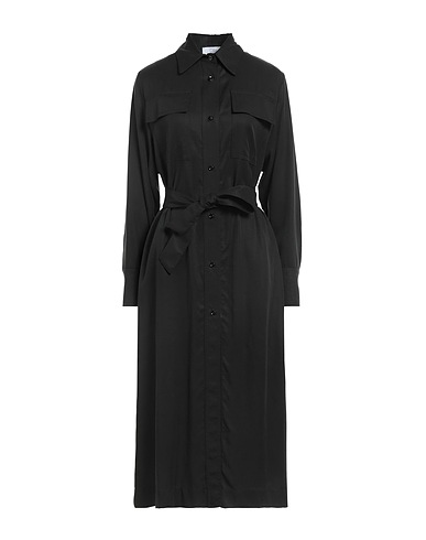 SOALLURE Midi dress Black 100% Lyocell