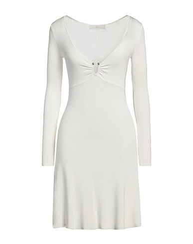 GUESS Vestito corto Bianco 85% Viscosa, 13% Poliammide, 2% Elastan