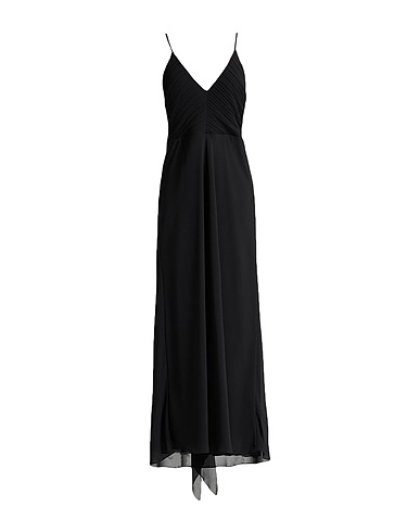 PATRIZIA PEPE Long dress Black 100% Polyester