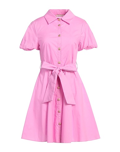 YES ZEE by ESSENZA Shirt dress Pink 100% Cotton