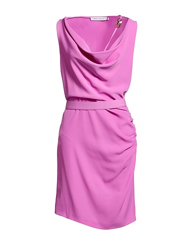 SIMONA CORSELLINI Tubino Malva 95% Poliestere, 5% Elastan