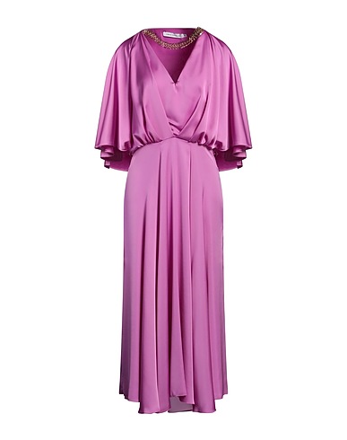 SIMONA CORSELLINI Long dress Mauve 100% Polyester