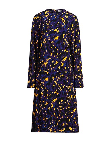 BURBERRY Midi dress Purple 96% Viscose, 4% Elastane