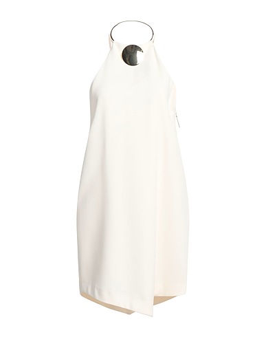 SIMONA CORSELLINI Vestito corto Bianco 95% Viscosa, 5% Elastan