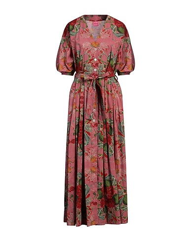 FRANCO FERRARI DRESSES Antique rose 100% Cotton