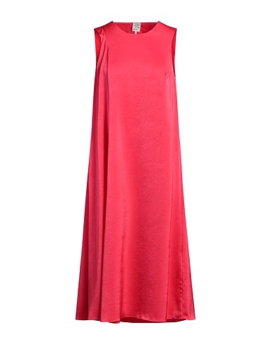 BAUM UND PFERDGARTEN Midi dress Coral 100% Polyester