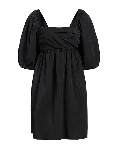 BAUM UND PFERDGARTEN Short dress Black 100% Recycled polyamide