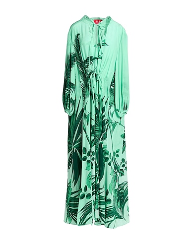 F.R.S FOR RESTLESS SLEEPERS Long dress Light green 100% Silk