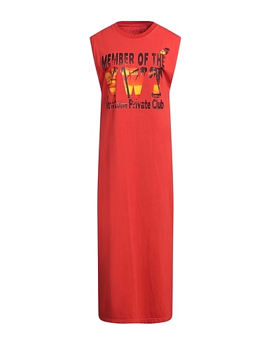 NEWTONE Vestito lungo Ruggine 100% Cotone