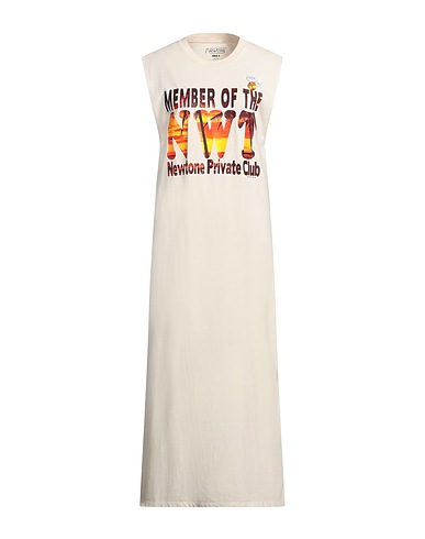 NEWTONE Long dress Ivory 100% Cotton