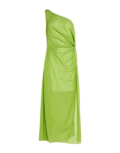 OSÉREE Vestito midi Verde 64% Poliammide, 36% Fibre di banana
