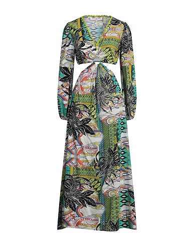 CONNOR & BLAKE Long dress Lime green 100% Cotton