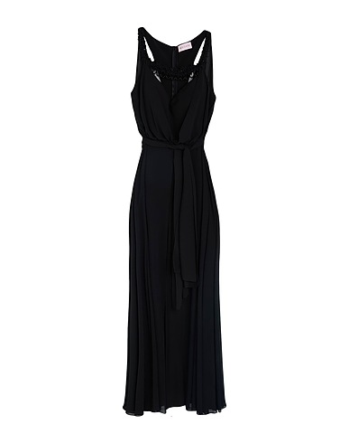 MUSANI Long dress Black 100% Polyester