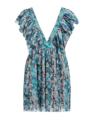 GOA GOA Vestito corto VERDE PETROLIO 100% Poliestere