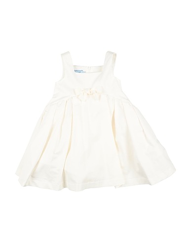 MIMISOL Dress White 97% Cotton, 3% Elastane
